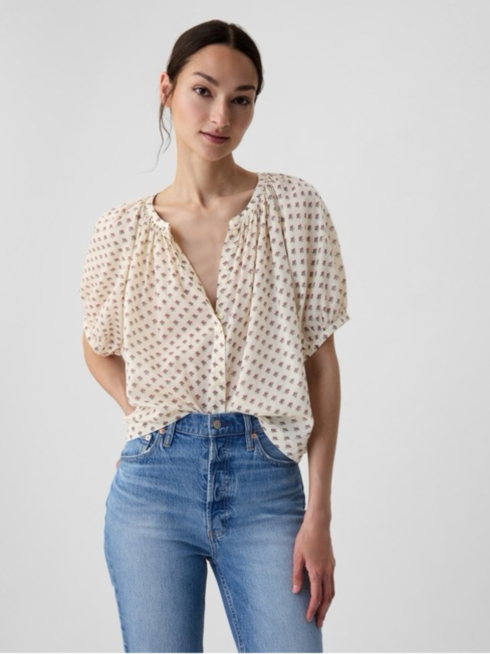 Gap × DÔEN Floral Shirt